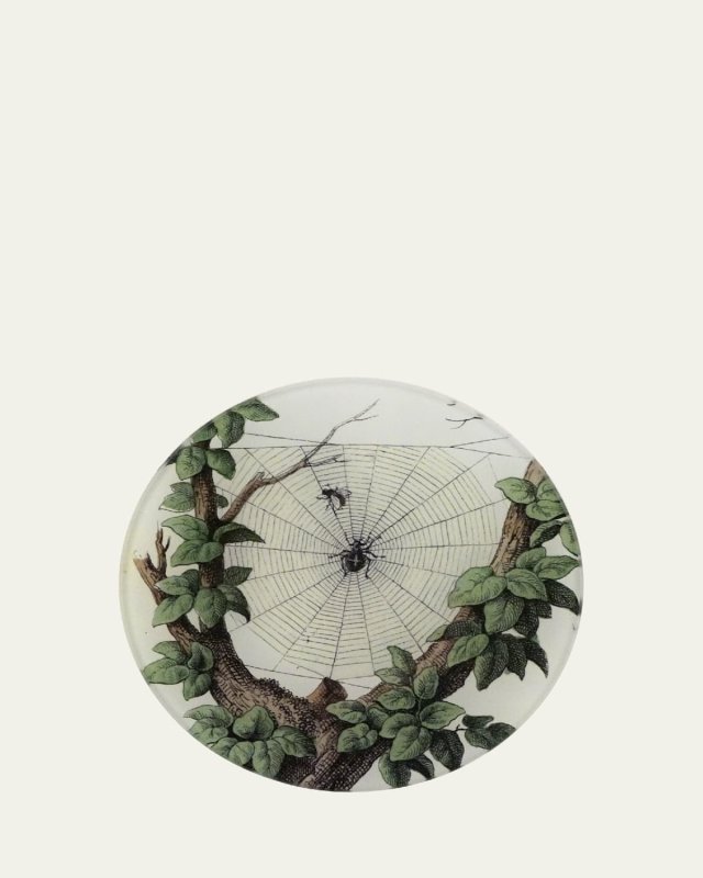 Leafy Web Decorative Plate
